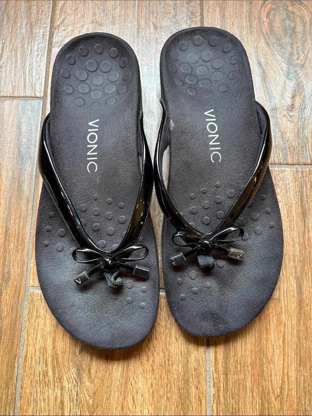Vionic Women’s Bella Flip Flop Sandals 8.5 NARROW